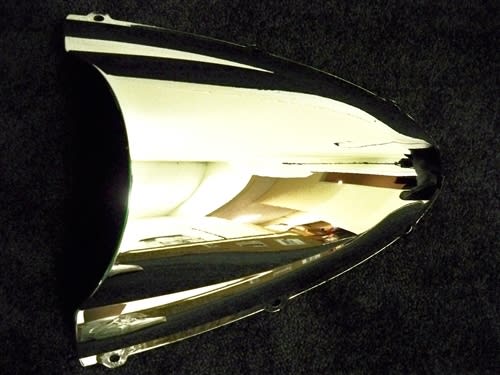 KAWASAKI ZX10R 06-07 CHROME PLATED WINDSCREEN